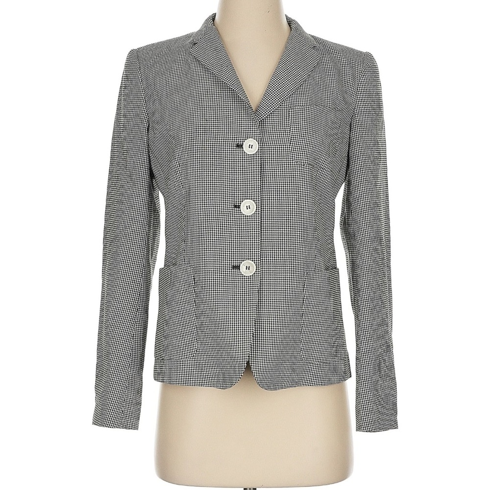 Weekend Max Mara Vintage Houndstooth Blazer Size 8
